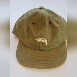 Stussy olive sample unworn hat